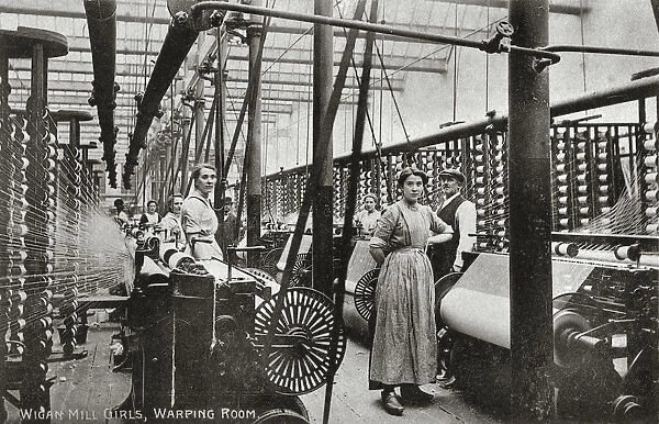 Warping Room, Cotton Mill, Wigan