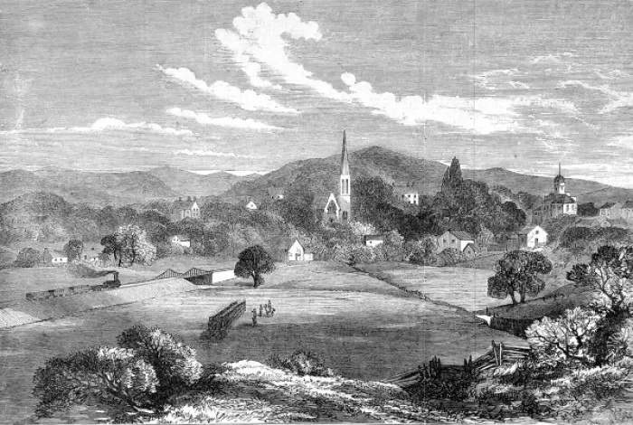 Framed Print : Warrenton, Virginia, 1863 Framed Print : Warrenton, Virginia, 1863