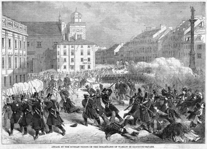 Framed Print : Warsaw Riots - 2 Framed Print : Warsaw Riots - 2