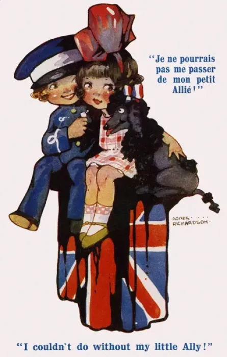 Framed Print : Wartime patriotic Framed Print : Wartime patriotic
