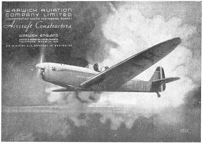 Framed Print : Warwick Aviation. Aeronautical Engineers & Constructors Framed Print : Warwick Aviation. Aeronautical Engineers & Constructors