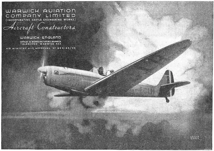 Framed Print : Warwick Aviation. Aeronautical Engineers & Constructors Framed Print : Warwick Aviation. Aeronautical Engineers & Constructors