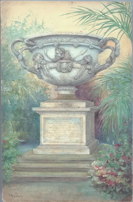 Framed Print : The Warwick Bowl, Warwick Castle Framed Print : The Warwick Bowl, Warwick Castle