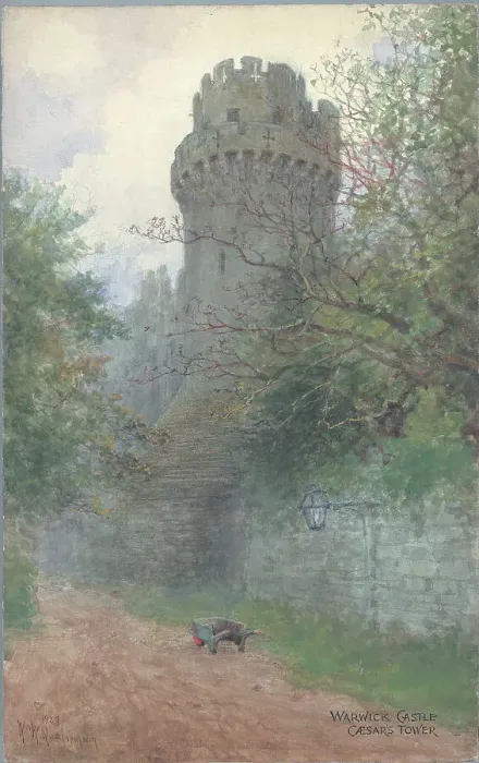 Framed Print : Warwick Castle, Caesar's Tower Framed Print : Warwick Castle, Caesar's Tower