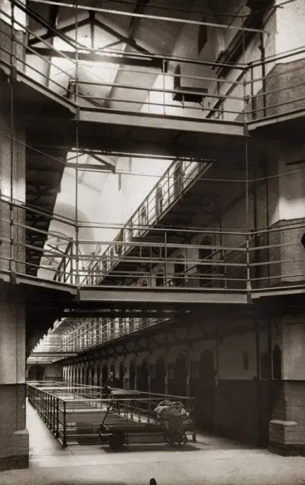 Framed Print : Warwick Prison - Interior View Framed Print : Warwick Prison - Interior View