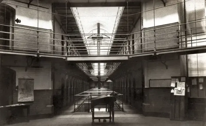 Framed Print : Warwick Prison - Interior View Framed Print : Warwick Prison - Interior View