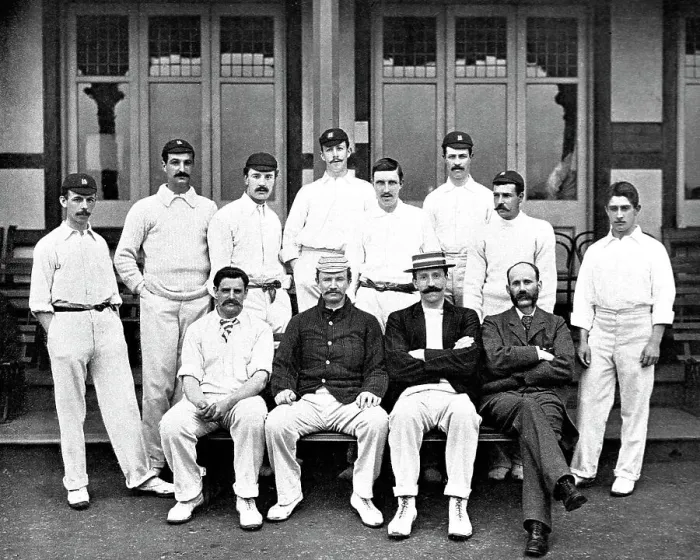 Framed Print : Warwickshire CC Cricket Team in 1895 Framed Print : Warwickshire CC Cricket Team in 1895