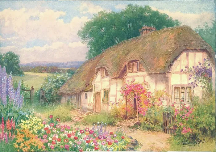 Framed Print : A Warwickshire cottage Framed Print : A Warwickshire cottage