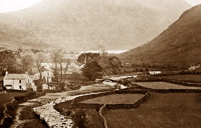 Framed Print : Wasdale village, lake District