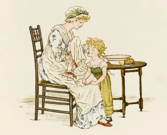 Framed Print : Washing Child (G way) Framed Print : Washing Child (G way)