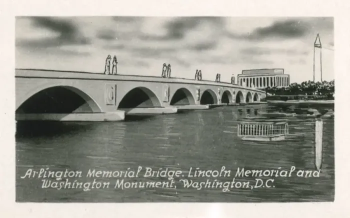 : Washington DC, USA - Arlington Memorial Bridge : Washington DC, USA - Arlington Memorial Bridge