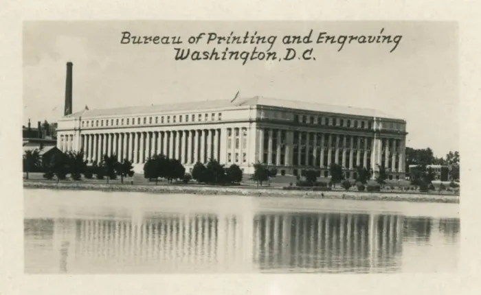 : Washington DC, USA - Bureau of Printing and Engraving : Washington DC, USA - Bureau of Printing and Engraving