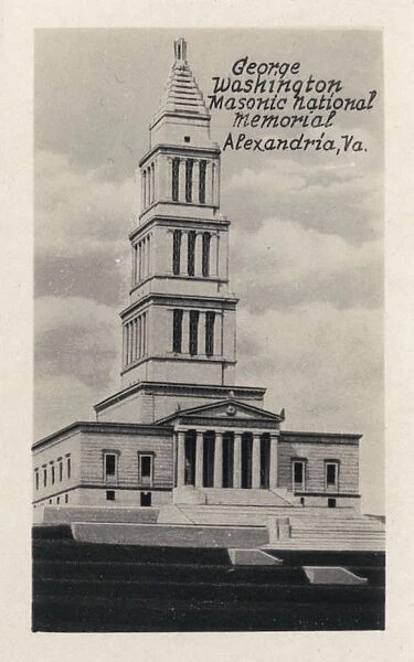 Washington DC, USA - George Washington Masonic Memorial