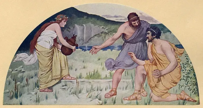 Framed Print : Washington DC, USA - Library of Congress Mural - Prometheus Framed Print : Washington DC, USA - Library of Congress Mural - Prometheus