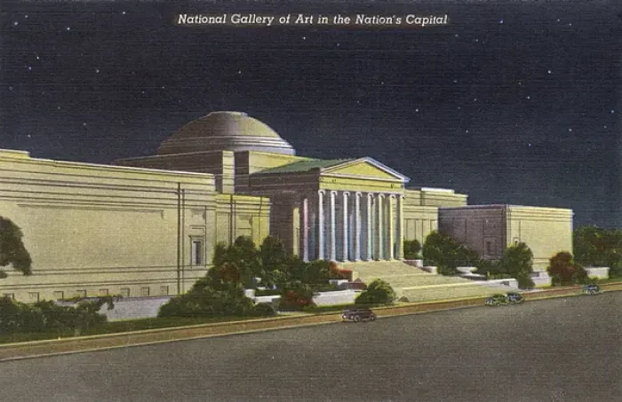 Framed Print : Washington DC, USA - National Gallery of Art at night Framed Print : Washington DC, USA - National Gallery of Art at night