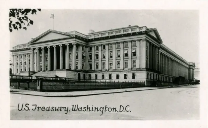 : Washington DC, USA - US Treasury : Washington DC, USA - US Treasury