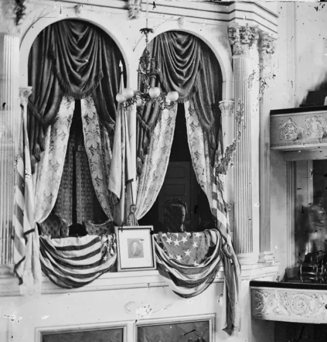 Framed Print : Washington, District of Columbia. Presidents box at Ford s Framed Print : Washington, District of Columbia. Presidents box at Ford s