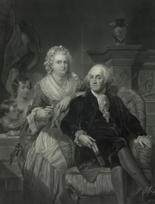 Framed Print : Washington at home Framed Print : Washington at home