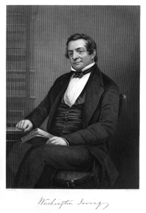 Framed Print : Washington Irving Framed Print : Washington Irving