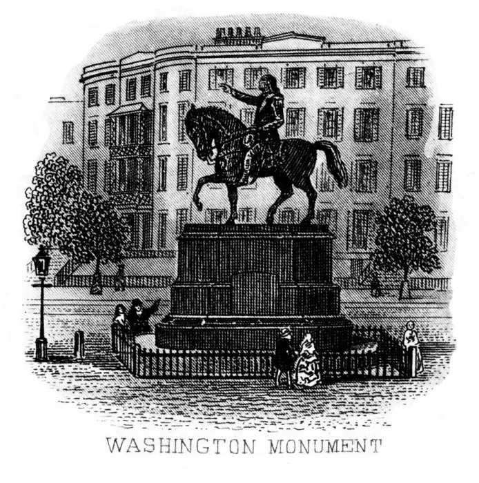 Framed Print : Washington Monument, New York City, USA Framed Print : Washington Monument, New York City, USA
