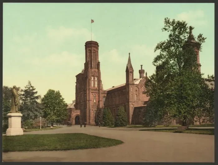 Framed Print : Washington. Smithsonian Institution Framed Print : Washington. Smithsonian Institution