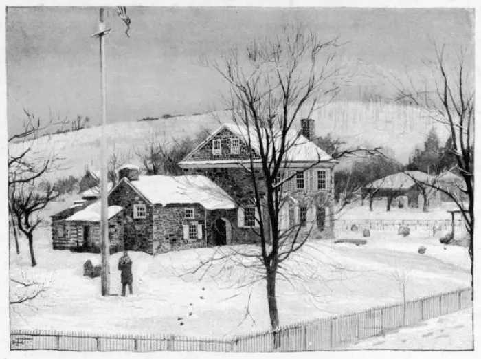 Framed Print : Washington Valley Forge Framed Print : Washington Valley Forge