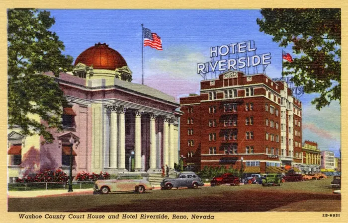 Framed Print : Washoe County Court House, Reno, Nevada, USA Framed Print : Washoe County Court House, Reno, Nevada, USA