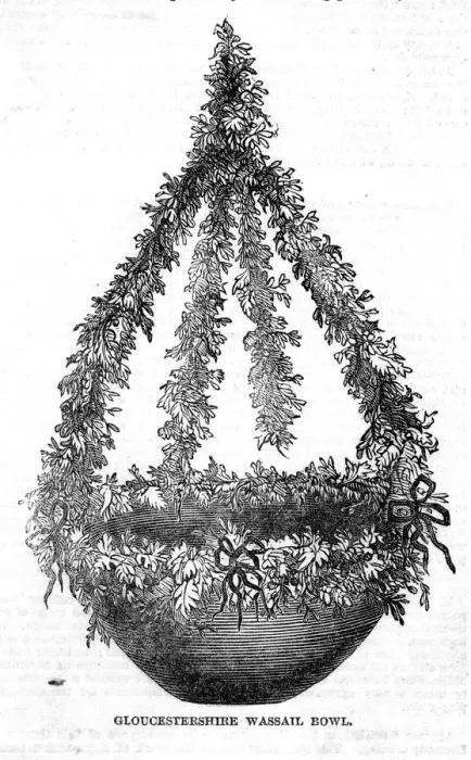 Framed Print : WASSAIL BOWL  /  CHRISTMAS