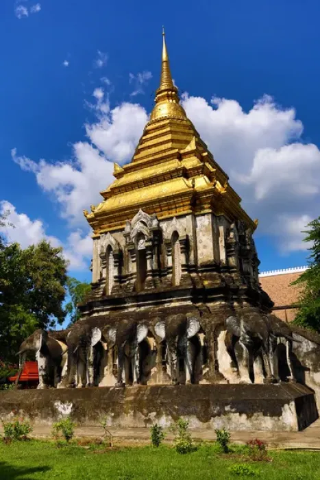Framed Print : Wat Chiang Man Temple in Chiang Mai, Thailand Framed Print : Wat Chiang Man Temple in Chiang Mai, Thailand