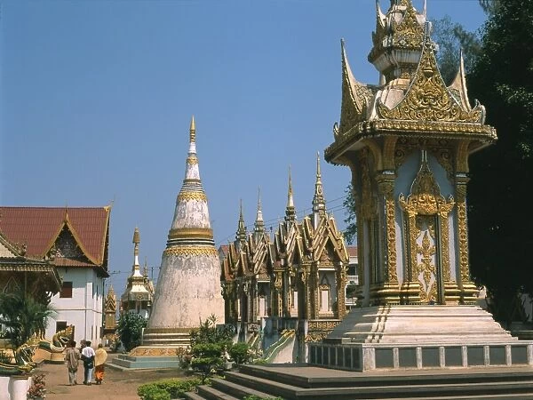 Wat Luang temple, Pakse, Laos