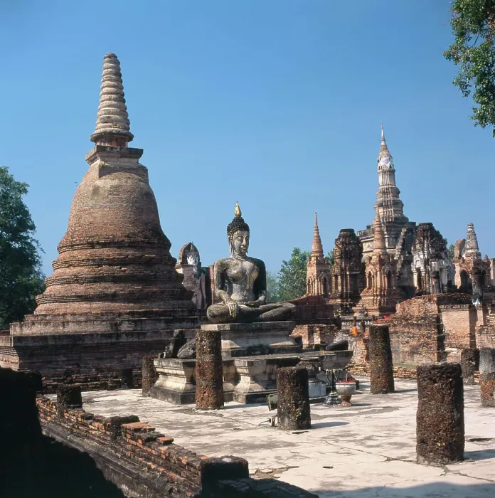 Framed Print : Wat Mahathat, Old Sukhothai, Thailand Framed Print : Wat Mahathat, Old Sukhothai, Thailand