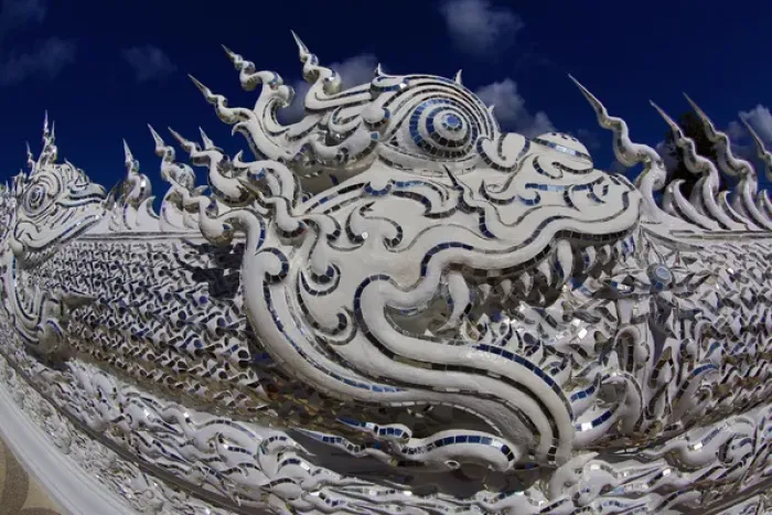 Framed Print : Wat Rong Khun, the White Temple, Chiang Rai, Thailand Framed Print : Wat Rong Khun, the White Temple, Chiang Rai, Thailand
