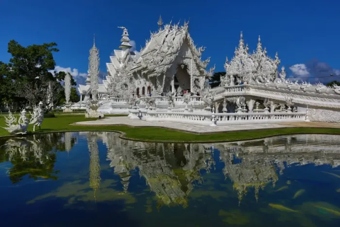 Framed Print : Wat Rong Khun, the White Temple, Chiang Rai, Thailand Framed Print : Wat Rong Khun, the White Temple, Chiang Rai, Thailand