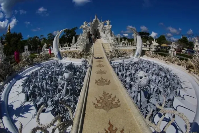 Framed Print : Wat Rong Khun, the White Temple, Chiang Rai, Thailand Framed Print : Wat Rong Khun, the White Temple, Chiang Rai, Thailand