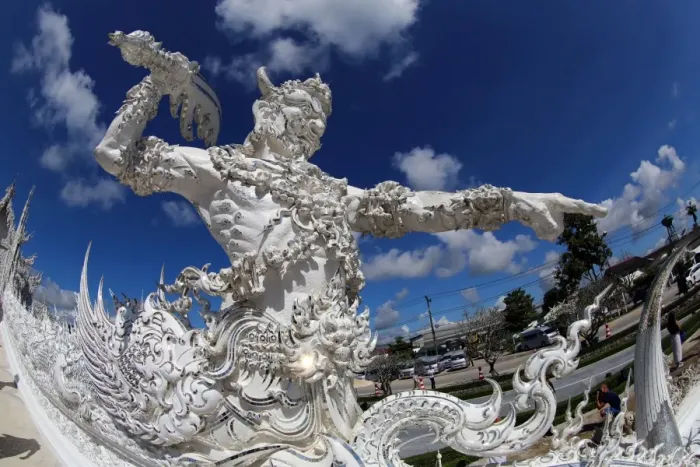 Framed Print : Wat Rong Khun, the White Temple, Chiang Rai, Thailand Framed Print : Wat Rong Khun, the White Temple, Chiang Rai, Thailand