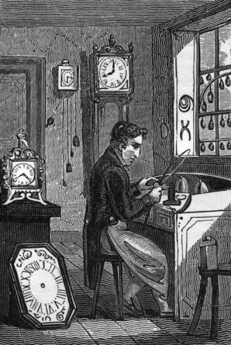 Framed Print : A Watch-Maker Framed Print : A Watch-Maker