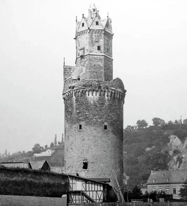 Framed Print : Watch Tower Andernach Germany Framed Print : Watch Tower Andernach Germany