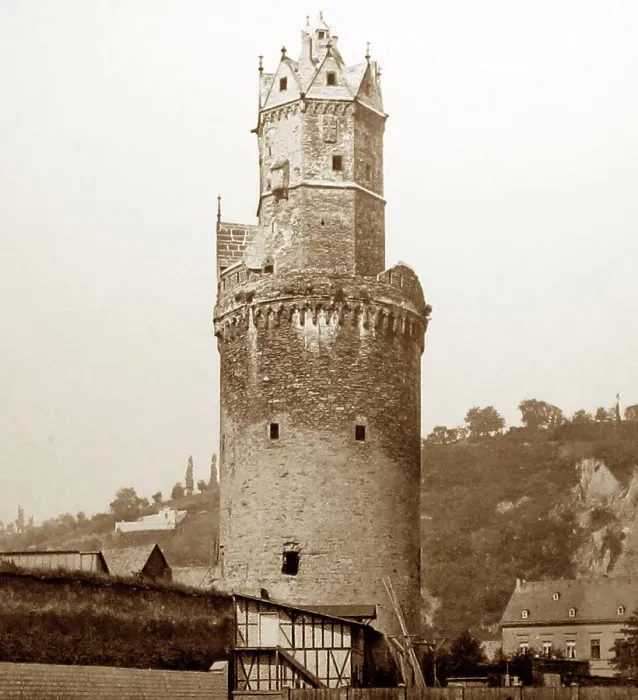 Framed Print : Watch Tower Andernach Germany Framed Print : Watch Tower Andernach Germany