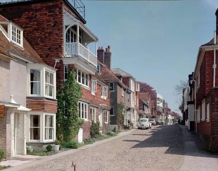 Framed Print : Watchbell Street, Rye Framed Print : Watchbell Street, Rye