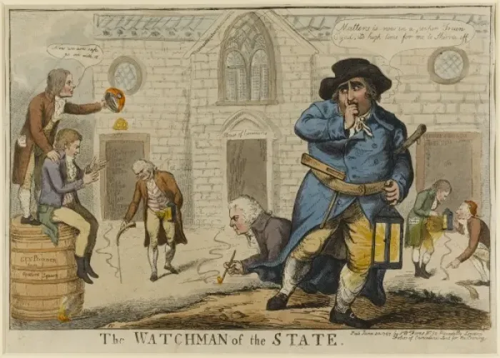 Framed Print : The Watchman of the State Framed Print : The Watchman of the State