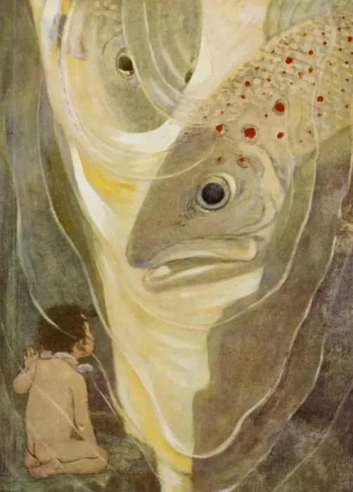 Framed Print : Water Baby / Tom / Salmonr Framed Print : Water Baby / Tom / Salmonr