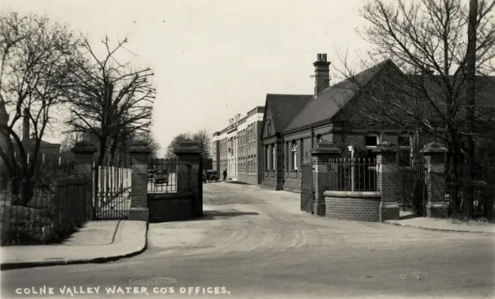 Framed Print : Water Companys Offices - Colne Valley, West Yorkshire Framed Print : Water Companys Offices - Colne Valley, West Yorkshire