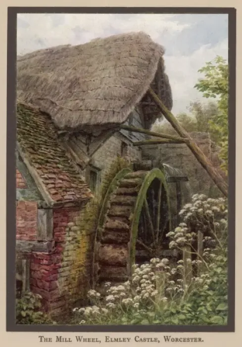 Framed Print : Water Mill at Elmley Framed Print : Water Mill at Elmley