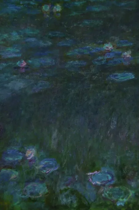 Framed Print : The Water Lilies: Green Reflections circa 1915-1926 by Monet Framed Print : The Water Lilies: Green Reflections circa 1915-1926 by Monet