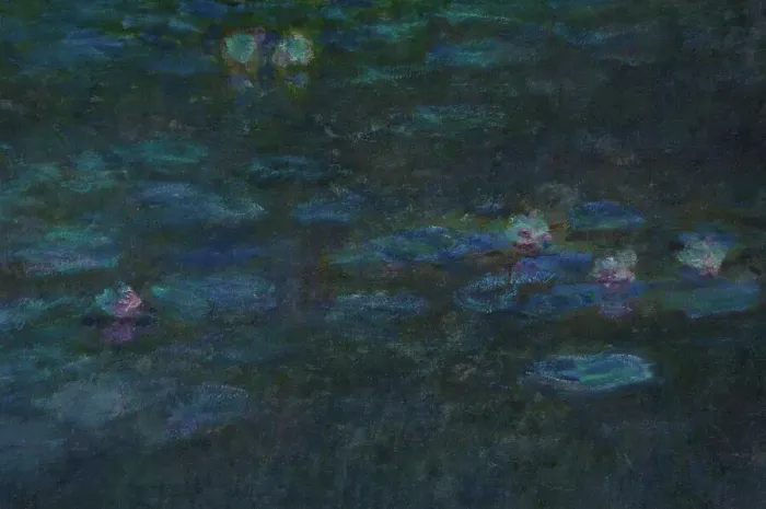 Framed Print : The Water Lilies: Green Reflections circa 1915-1926 by Monet Framed Print : The Water Lilies: Green Reflections circa 1915-1926 by Monet
