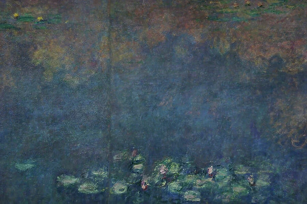 The Water Lilies: The Two Willows, circa 1915-1926 by Monet