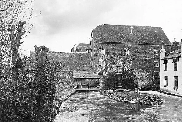 Water mill near Salisbury Victorian period
