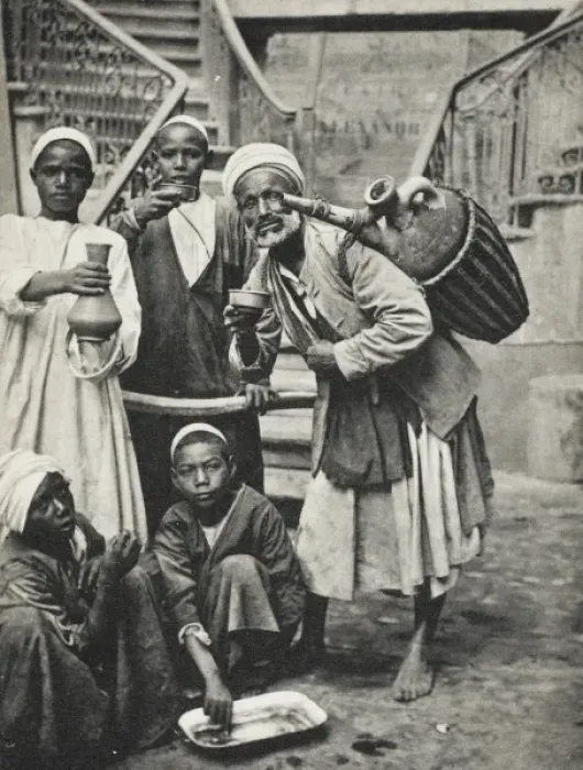 Framed Print : Water Seller - Cairo, Egypt Framed Print : Water Seller - Cairo, Egypt