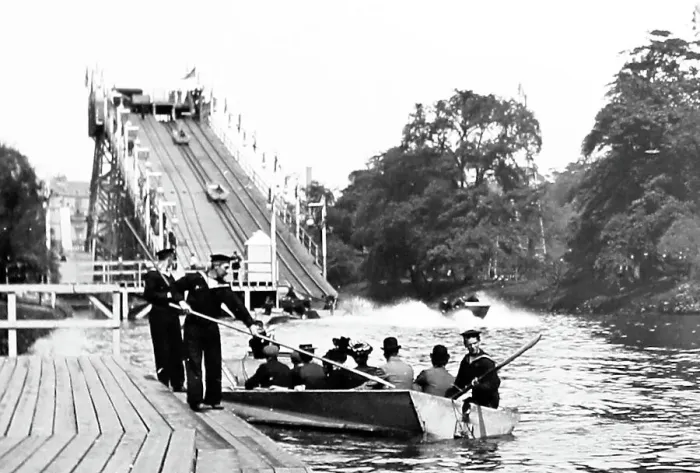 Framed Print : Water splash ride Framed Print : Water splash ride