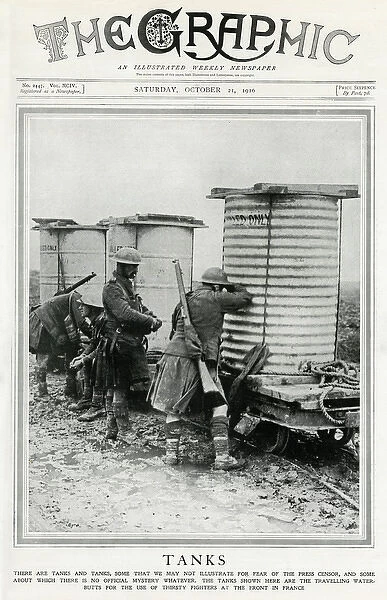 Water tanks 1916